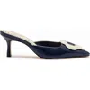 Larroude Women's Flora Pumps In Navy