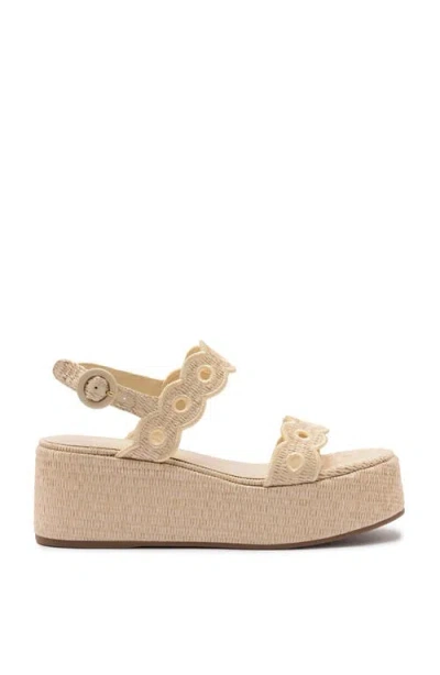 Larroude Larroudé Florence Broderie Flatform