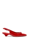 Larroude Larroudé Franca Pump In Red