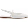 Larroude Larroudé Georgina Ballet Flat In White