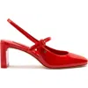 Larroude Larroudé Georgina Pump In Scarlet
