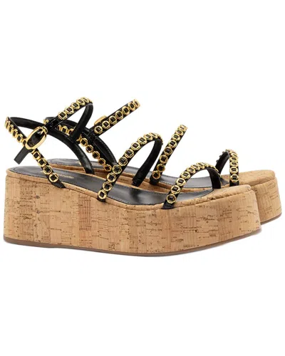 Larroude Larroudé Gio Patent Flatform In Brown