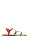 Larroude Hana Flats Azure In Multicolor