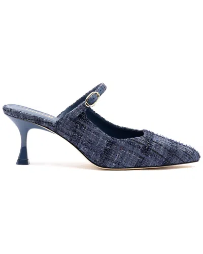 Larroude Ines Mule In Blue