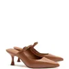 Larroude Ines Mule In Caramel In Brown