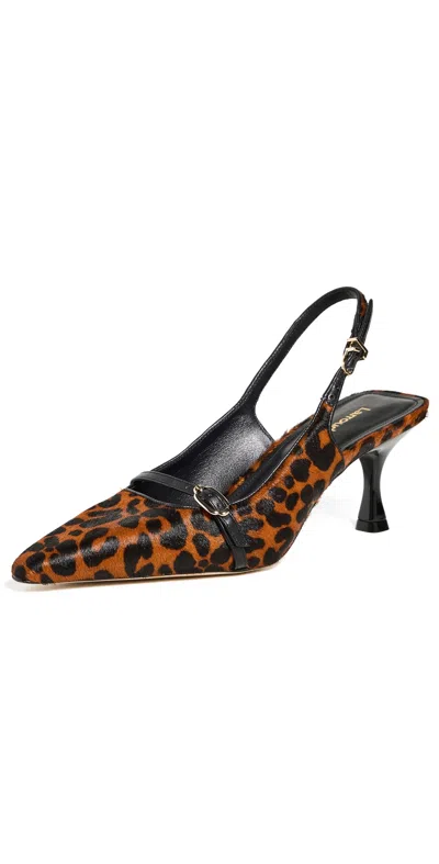 Larroude Ines Mules Natural