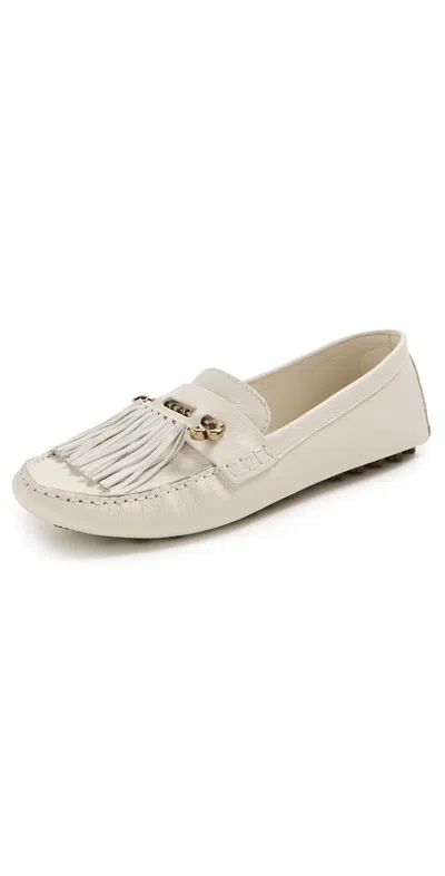 Larroude Joy Loafers Ivory