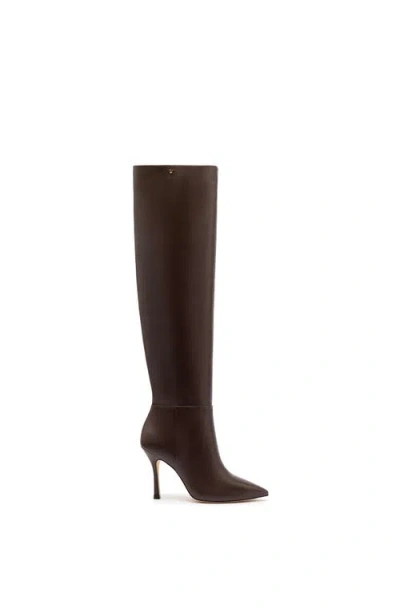 Larroude Larroudé Kate Hi Boot In Brown