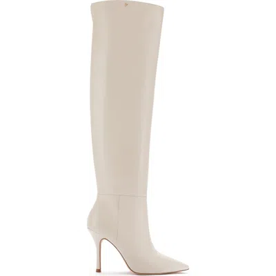 Larroude Larroudé Kate Hi Boot In Ivory