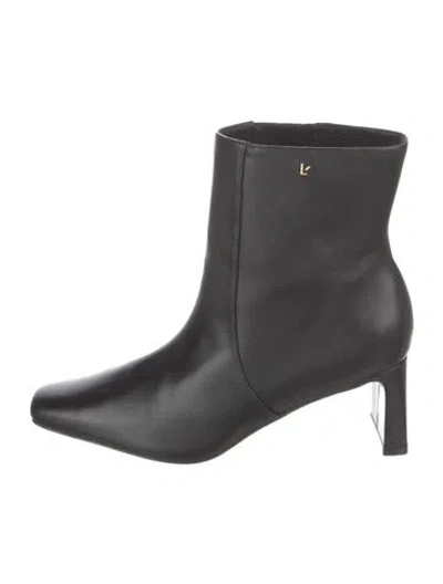 Pre-owned Larroude Leather Boots In Black