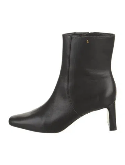 Pre-owned Larroude Leather Boots In Black