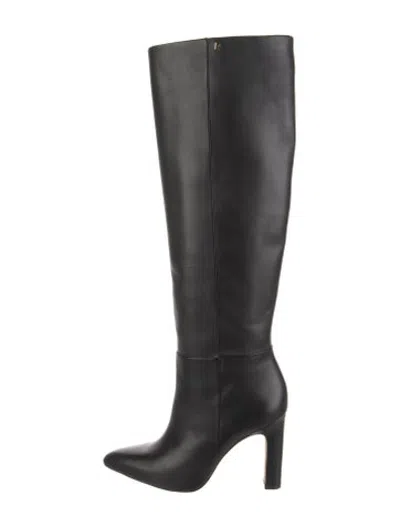 Pre-owned Larroude Leather Boots In Black