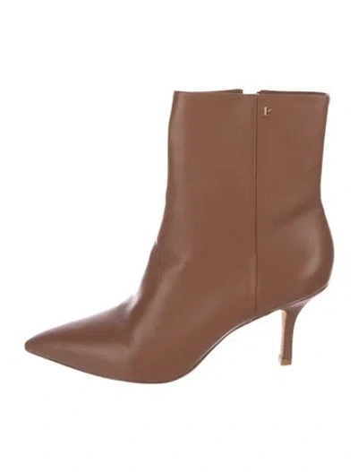 Pre-owned Larroude Leather Boots In Brown