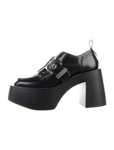 Pre-owned Larroude Leather Pumps In Black