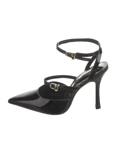 Pre-owned Larroude Leather Pumps In Black