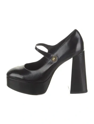 Pre-owned Larroude Leather Pumps In Black