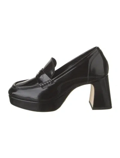 Pre-owned Larroude Leather Pumps In Black