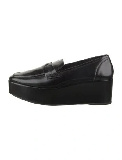Pre-owned Larroude Leather Pumps In Black