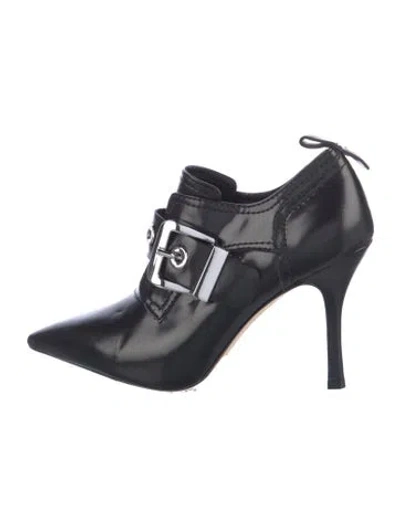 Pre-owned Larroude Leather Pumps In Blue