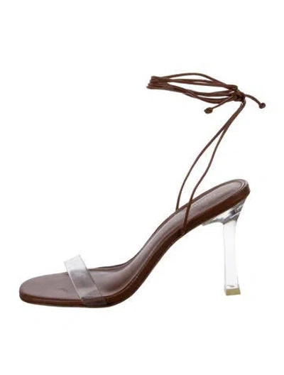 Pre-owned Larroude Leather Sandals In Multi