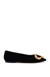 Larroude Women's Lee Amore Flats In Black