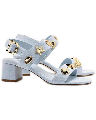 Larroude Larroudé Madison Denim Sandal