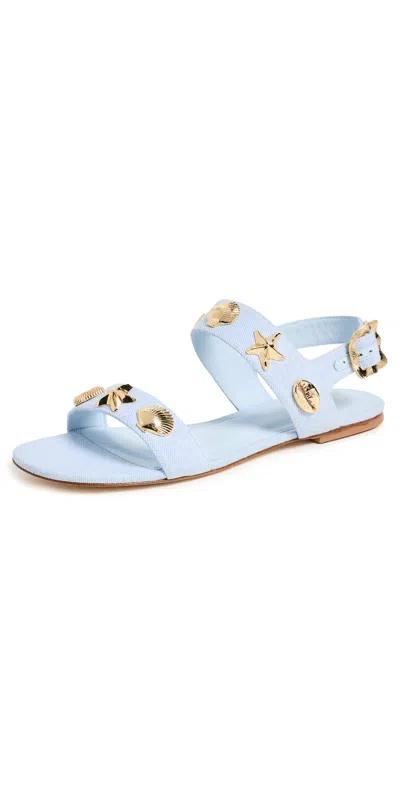 Larroude Madison Flat Sandals Maya