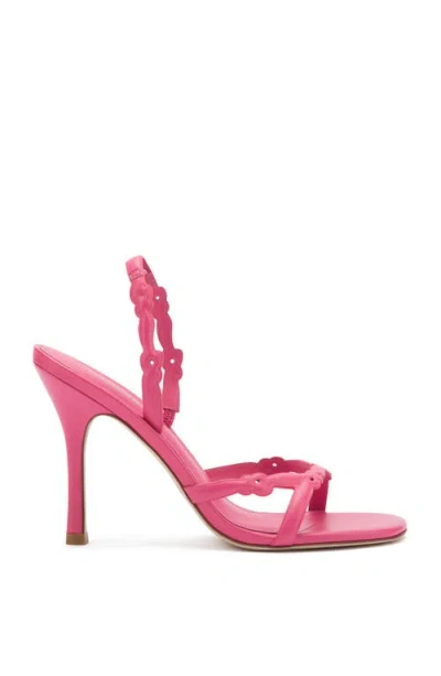 Larroude Margherita Sandals In Pink