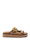 Larroude Larroudé Maui Slide In Brown