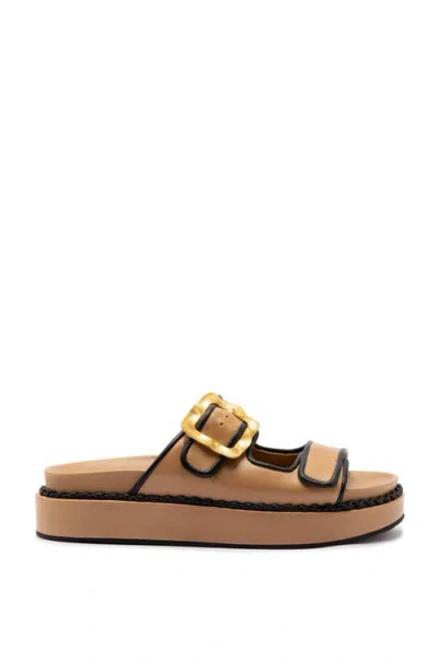 Larroude Larroudé Maui Slide In Brown