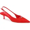 Larroude Maxine Pump In Candy Apple