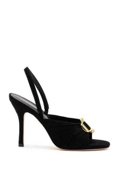 Larroude Larroudé Mayfair Sandal In Black