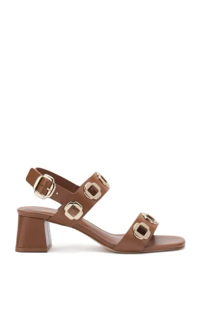 Larroude Larroudé Milan Sandal In Brown