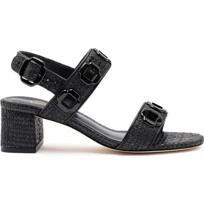 Larroude Larroudé Milan Sandal In Black