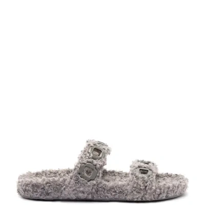 Larroude Larroudé Milan Slide In Dark Gris