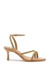 Larroude Milanina Mini Sandal In Tan