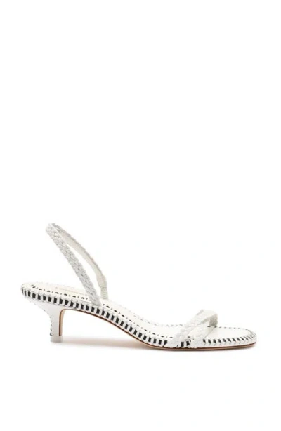 Larroude Larroudé Mini Annie Sandal In White