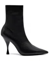Larroude Larroudé Mini Georgia Leather Boot In Black