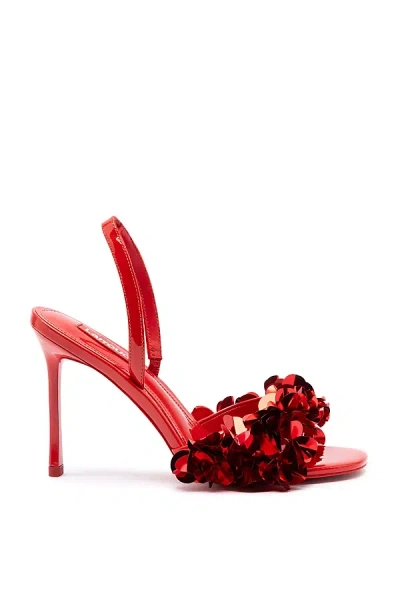 Larroude Morgan Sandal In Red