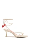 Larroude Nadia Sandal In Neutral