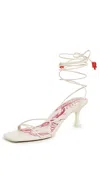 Larroude Nadia Sandals Red