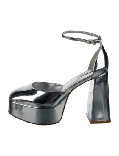 Pre-owned Larroude Patent Leather D'orsay Pumps