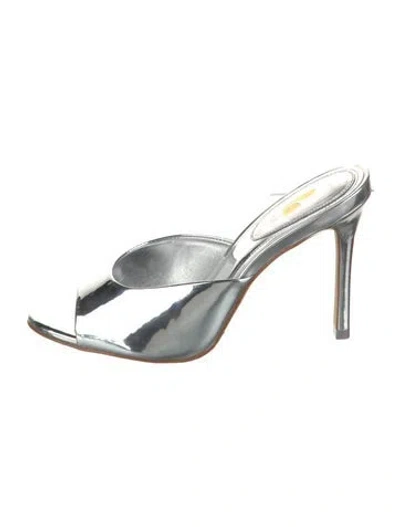 Pre-owned Larroude Patent Leather Mules W/ Tags
