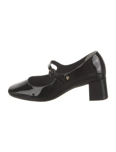 Pre-owned Larroude Patent Leather Pumps In Black