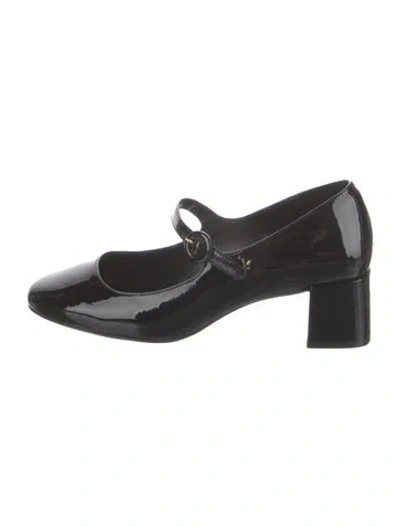 Pre-owned Larroude Patent Leather Pumps In Black