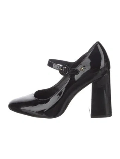 Pre-owned Larroude Patent Leather Pumps In Black