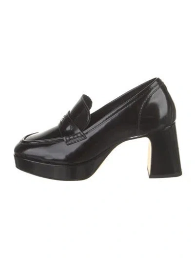 Pre-owned Larroude Patent Leather Pumps In Black