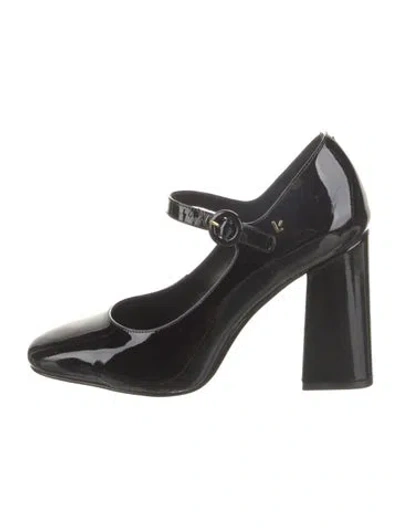 Pre-owned Larroude Patent Leather Pumps In Black