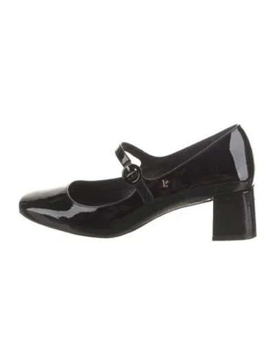 Pre-owned Larroude Patent Leather Pumps In Black