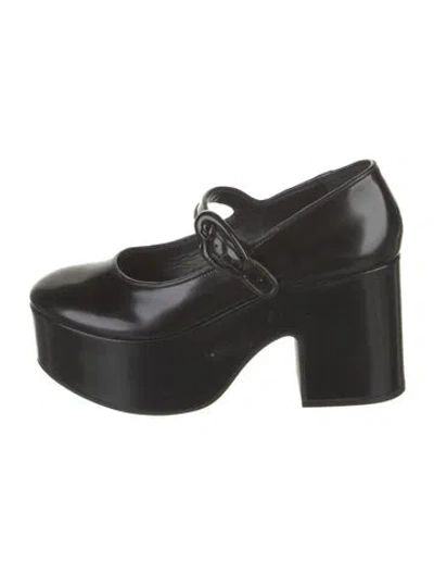 Pre-owned Larroude Patent Leather Pumps In Black